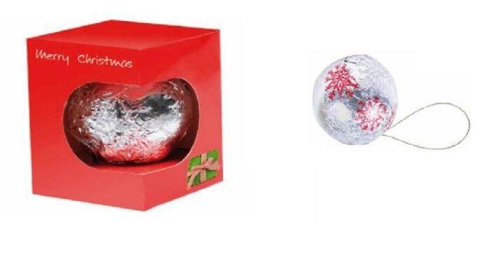Čokoladna Kroglica 25g V Darilni Škatli